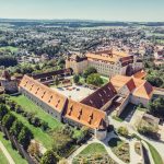 Schloss Ellwangen Luftaufnahme